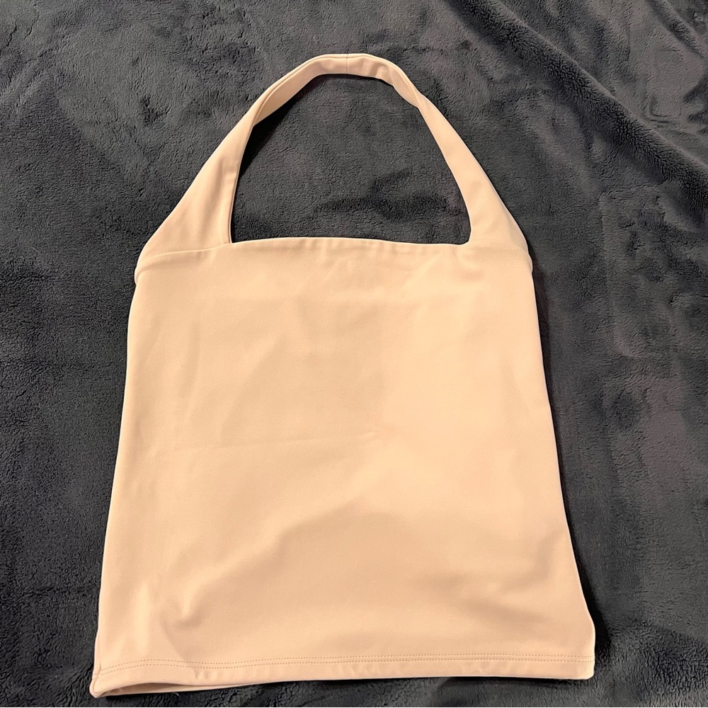 EUC Express halter top, beige